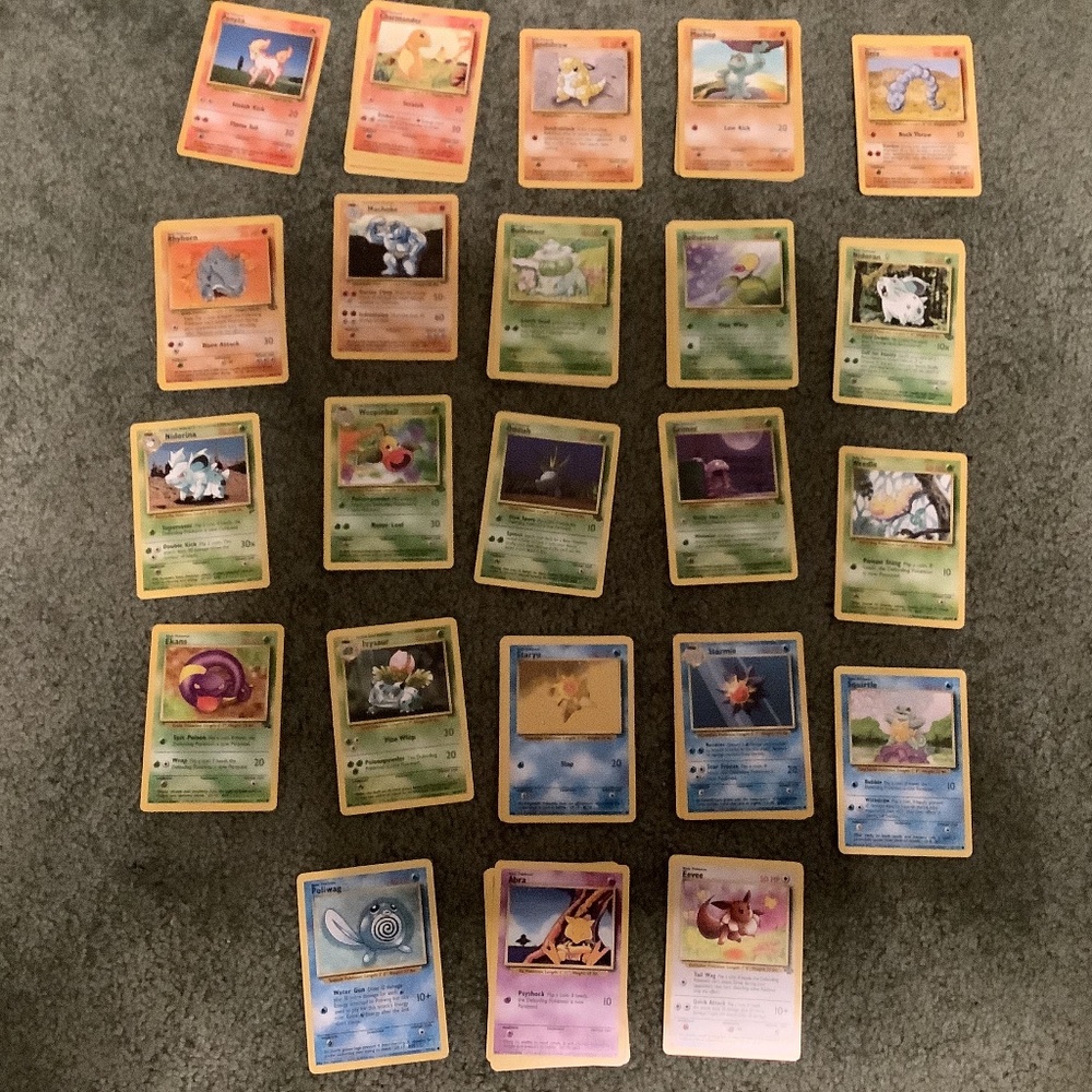 50 PCS Pokémon Jungle Bulk